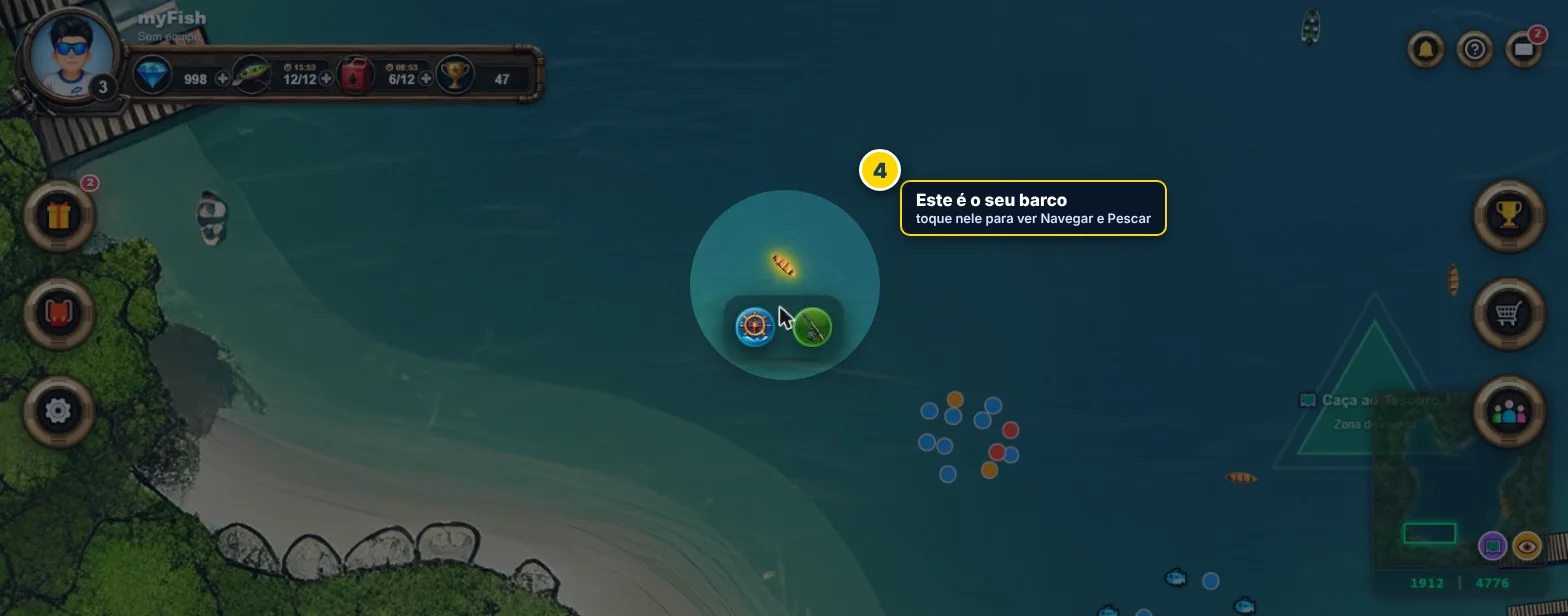 Siga o tutorial interativo